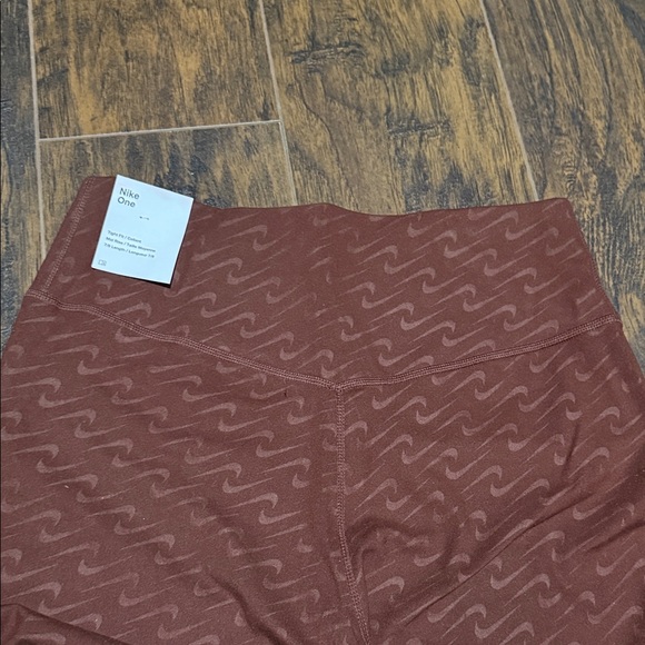 Nike Brown Dri-FIT Leggings 7/8 NWT - Picture 7 of 7